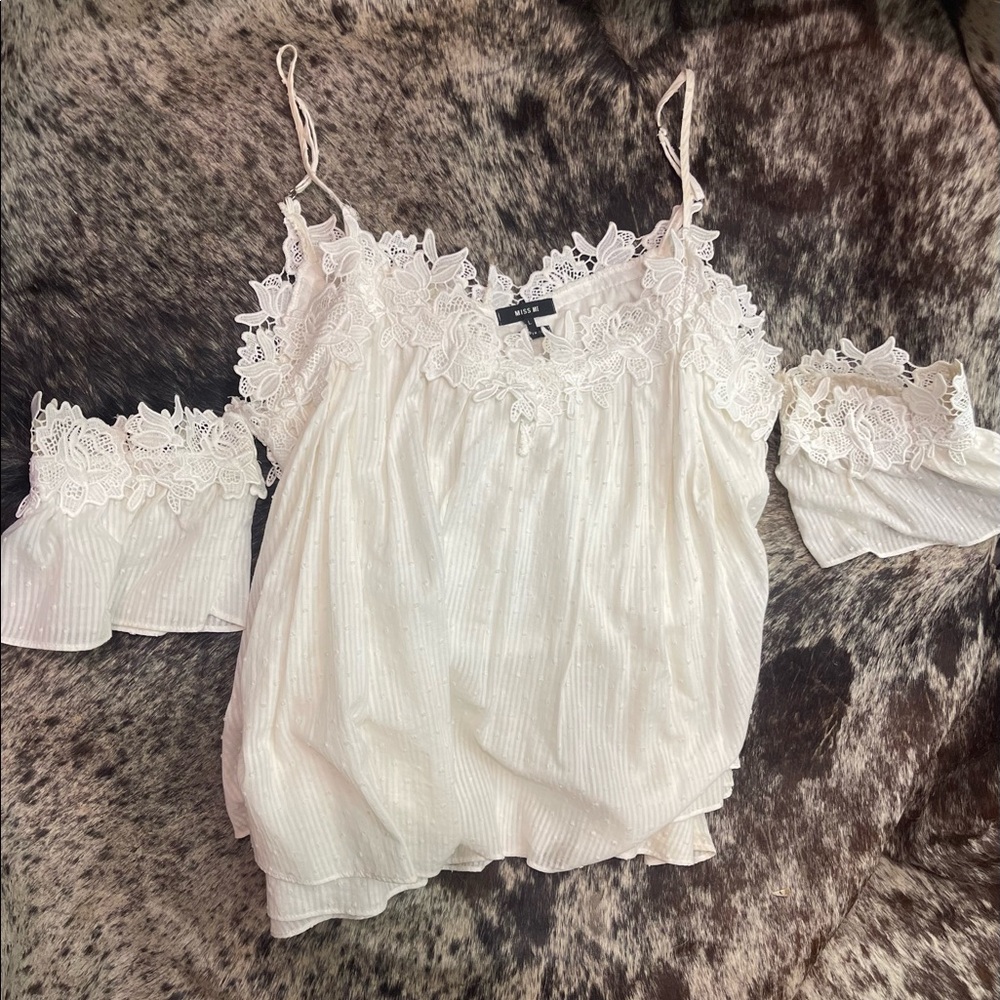 Miss Me Off the Shoulder Top